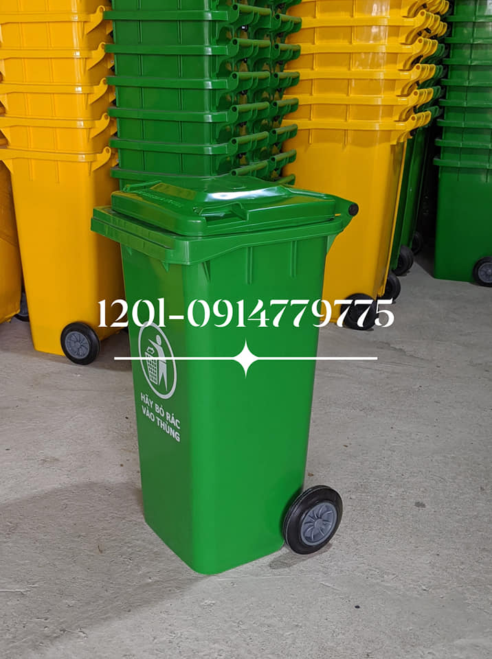 thùng rác 120 lít xanh thùng rác 120 lít xanh