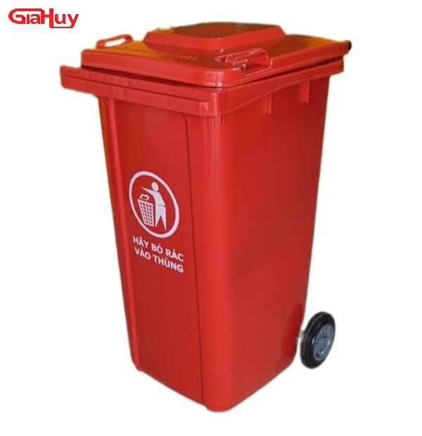 thùng-rác-đỏ-240-lít-gia-huy-tại-Đà-nẵng thùng rác 240 lít đỏ tại đà nẵng