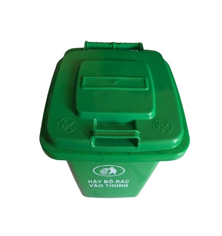 Thùng rác 30 lít màu xanh giá rẻ đà nẵng