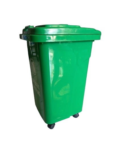 Thùng rác 30 lít màu xanh