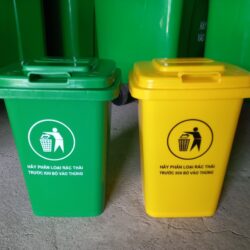 Thùng đựng rác có nắp đậy giá rẻ